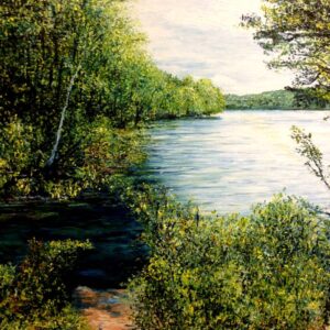 Dublin Lake From the Backroad